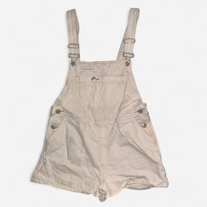 White Women's Short Overalls - Zara